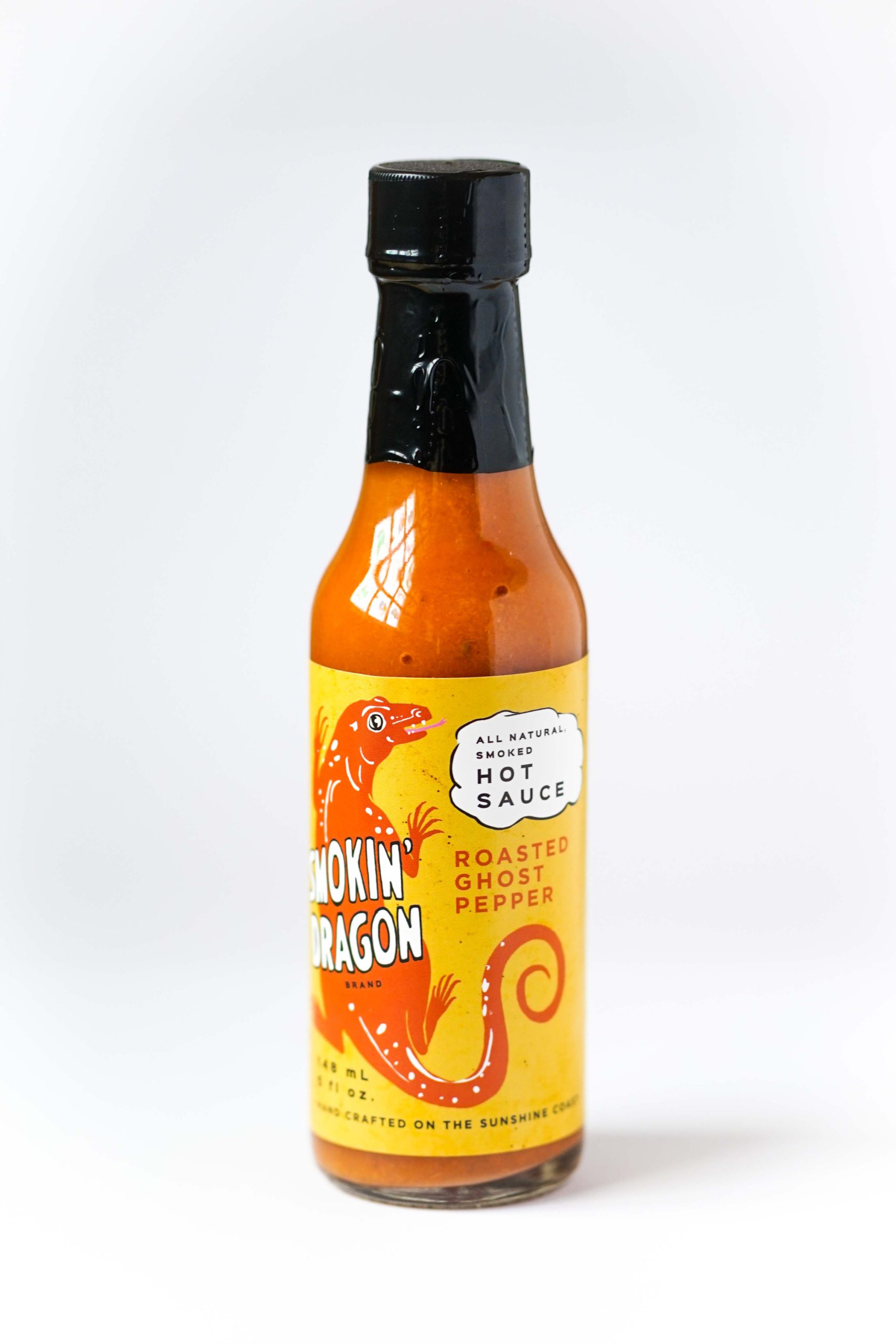 Smokin’ Dragon Roasted Ghost Pepper Hot Sauce Sunshine